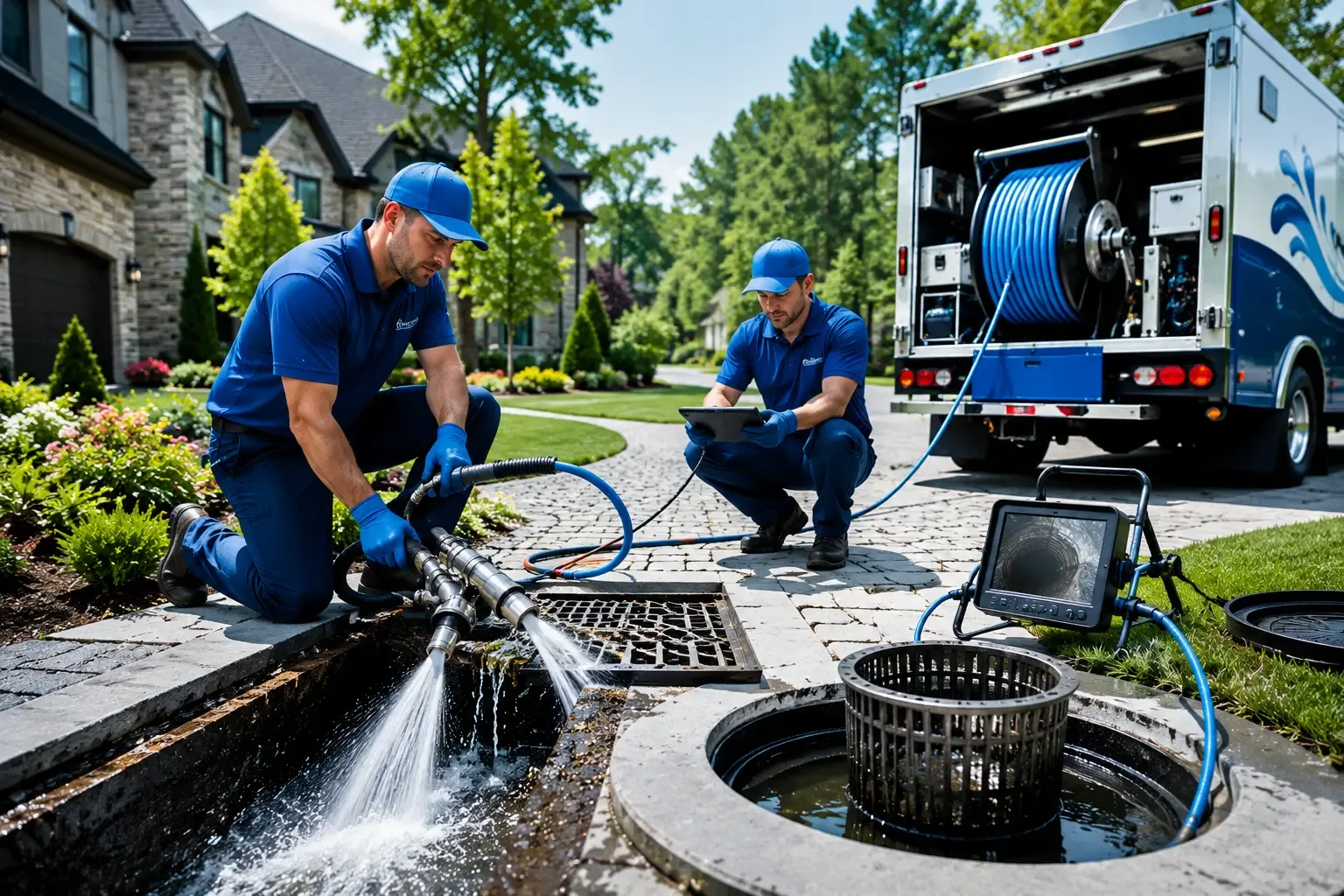 Local outdoor drain cleaning professionals in Barkhamsted, CT