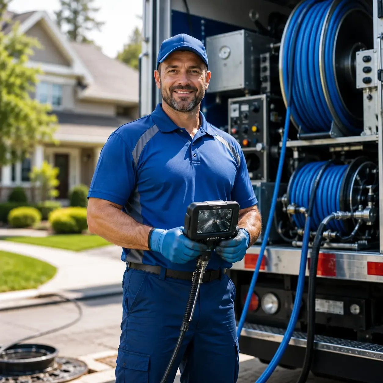 Local outdoor drain cleaning specialists in Barkhamsted, CT
